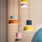 Macaron LED Hanglamp – Kleurrijke Plafondlamp voor Interieur, Huis en Inrichting, Lampen | Hanglampen, Verzenden, Nieuw