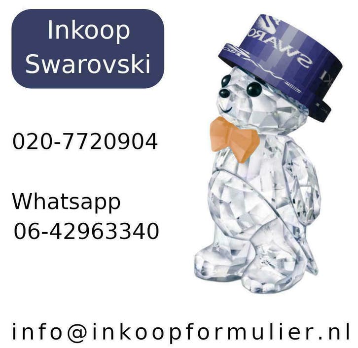 Inkoop / Verkoop  Swarovski Collectie / Disney / Kerst, Verzamelen, Swarovski, Figuurtje, Zo goed als nieuw, Ophalen of Verzenden