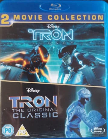Tron + Tron Legacy - Blu Ray -, Alle leeftijden, Verzenden, Zo goed als nieuw, Science Fiction en Fantasy