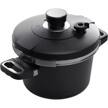 AMT Gastroguss Drukpan set – Ø 22 cm – 4,5 liter – No, Ophalen of Verzenden, Nieuw, Aluminium