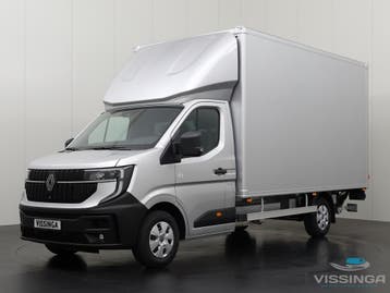 Renault Master E-Tech Bakwagen zilver (20.5m3) Nieuw., Auto's, Stof, Zwart, Elektrische ramen, Renault