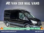 Ford Transit | 2.0 TDCI 130pk L2H2 inrichting Euro6 Airco |, Gebruikt, Euro 6, Zwart, Ford