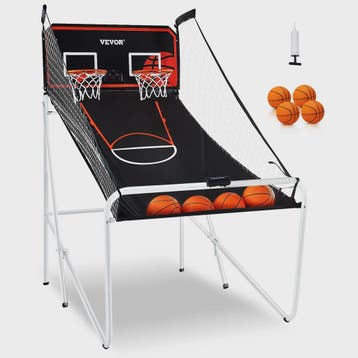 Dubbel Basketbal Arcade Spel - 2 Spelers, 8 Modi, Inclusief, Verzenden, Nieuw