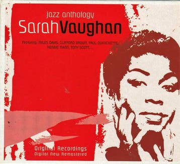 cd - Sarah Vaughan Featuring Miles Davis - Sarah Vaughan, Verzenden, Zo goed als nieuw
