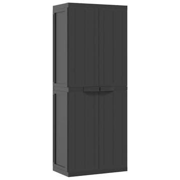 Tuin Kast XL Zwart | 54% Korting | Snel Besparen, Tuin en Terras, Ophalen of Verzenden, Gebruikt, Kunststof, Overige typen