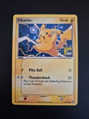 Pokémon - 1 Card - Pikachu 60/106 Promo card, Event, Nieuw
