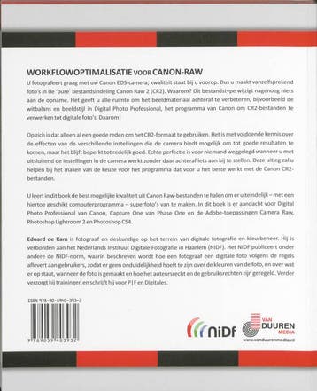 Bewuster en beter workflowoptimalisatie voor Canon-RAW, Verzenden, Gelezen, E. de Kam