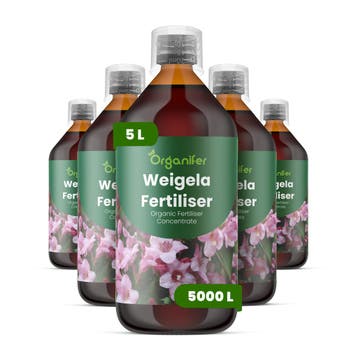 Vloeibare meststof voor Weigela - Set 5x1 liter, Verzenden, Mest