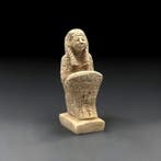 Replica van het oude Egyptische Zittend standbeeld met