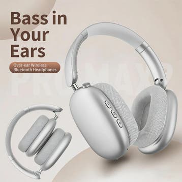 Draadloze Over-Ear Koptelefoon met HD Stereo Geluid, ENC en, Verzenden, Nieuw