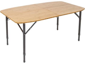 Bo-Camp Islington - Ovalen Tafel - Bamboe Blad - 120x70 cm, Verzenden, Zo goed als nieuw