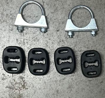 Complete uitlaat Einddemper + middenpijp Fiat Seicento 1.1, Verzenden, Nieuw
