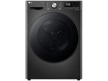 LG RH90V9ZVEN - Warmtepompdroger - 9 kg - 62 dBA - Glazen, Verzenden, Zo goed als nieuw