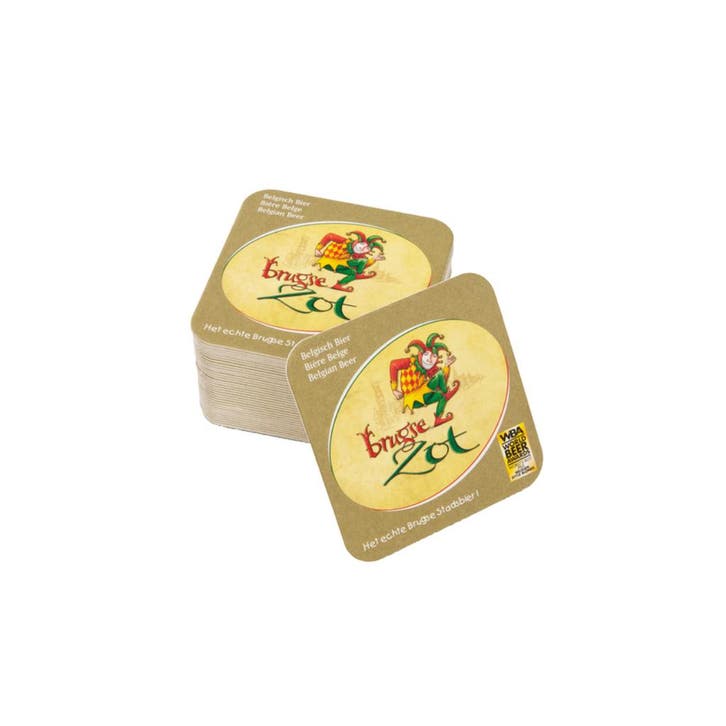 Brugse Zot Bierviltjes 100 stuks, Verzamelen, Biermerken
