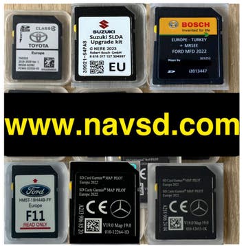 Auto navigatie updates sd Europa voor vele merk auto 2025/26, Computers en Software, Navigatiesoftware, Update, NISSAN RENAULT OPEL TOYOTA MAZDA FORD MERCEDES SUZUKI CITROËN