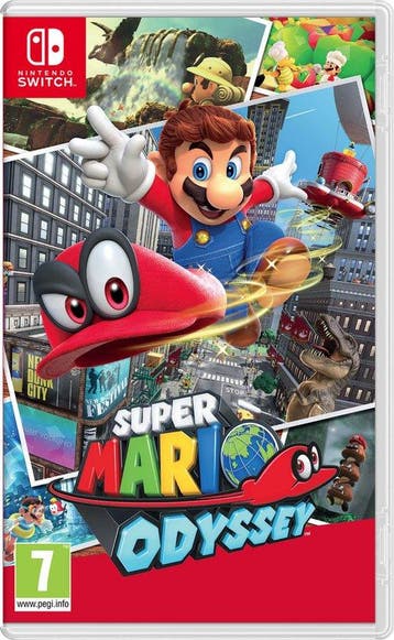 Switch Super Mario Odyssey, Spelcomputers en Games, Verzenden, Zo goed als nieuw