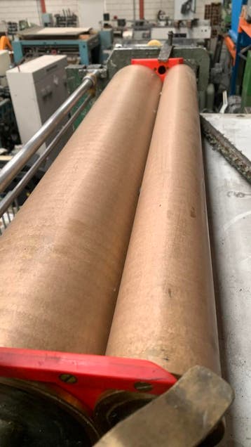 Essor industriële aanlijmmachine / lijmwals 800 mm, Ophalen