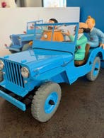 Tintin - La jeep objectif lune - 1/8 e - 1 Statuetje, Boeken, Nieuw