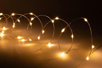 Kerst LED verlichting - Ultra dun - Warm wit - 2 meter, Ophalen of Verzenden, Nieuw