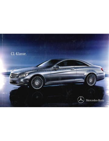2011 MERCEDES BENZ CL KLASSE BROCHURE DUITS, Nieuw, Author
