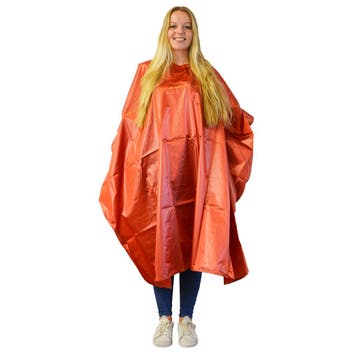 Nebur  Kapmantel Maxi  Bling Bling Terracotta, Verzenden, Nieuw