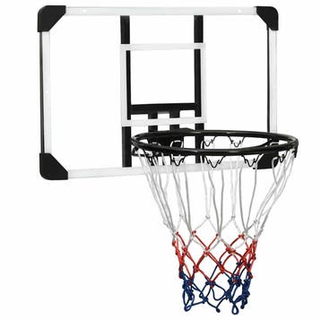 vidaXL Basketbalbord 71x45x2,5 cm polycarbonaat transparant, Verzenden, Nieuw