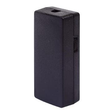 Tradim LED snoerdimmer 230V zwart met duimwiel 1-40W, Ophalen of Verzenden, Nieuw