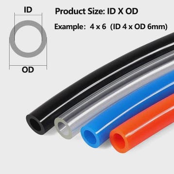 PU Pneumatische Slang - Diverse OD Maten (3-16mm) - Blauw, Z, Verzenden, Nieuw