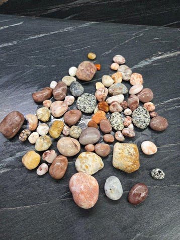 Kwarts Getrommeld- 1.1 g, Antiek en Kunst