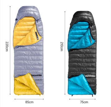Ultralichte Donzen Slaapzak Winter Camping Hiking Reizen, Verzenden, Nieuw