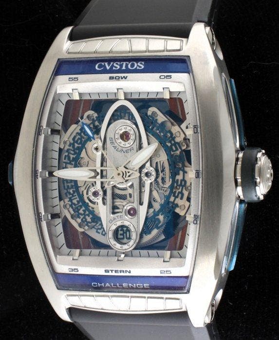 Cvstos - Sealiner Challenge - Geneve 139 ST - Tungsten88, Sieraden, Tassen en Uiterlijk, Horloges | Heren