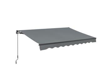Veiling - Zonnescherm / Luifel - 400 x 300 cm - Grijs