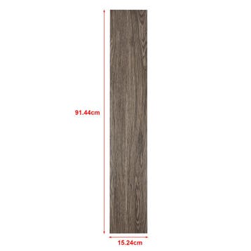 [neu.holz] PVC laminaat zelfklevend set van 7 donkerbruin 0,, Verzenden, Nieuw