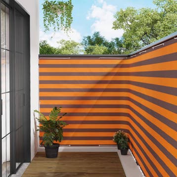 vidaXL Balkon Privacy Scherm 150 x 800 cm Stof met, Verzenden, Nieuw