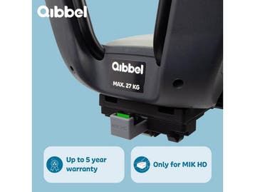 Qibbel Junior 6+ - Achterzitje - Voetbescherming +, Fietsen en Brommers, Fietsaccessoires | Fietsstoeltjes, Verzenden, Nieuw, Qibbel