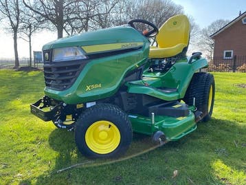 John Deere X 584 zitmaaier nieuw, GRATIS THUIS BEZORGD!, Tuin en Terras, Ophalen of Verzenden, Nieuw, Elektrische starter
