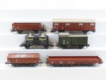 Märklin H0 - o.a. 46613 - Modeltrein goederenwagon (7) - 7x, Nieuw