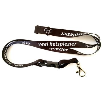 Cts promo Key koord zwart met veel fietsplezier en metale..., Ophalen of Verzenden, Nieuw, Band
