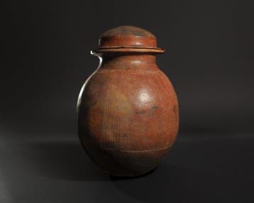 Precolumbiaanse San Agustín-cultuur Terracotta Massieve