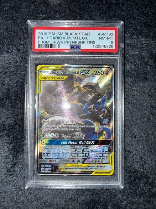 lucario graded card Lucario VSTAR SWSH291 Promo (Graded) Case main image 0