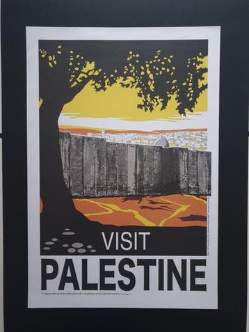 AMER SHOMALI AND BANKSY (1974) - Visit Palestine Walled Off