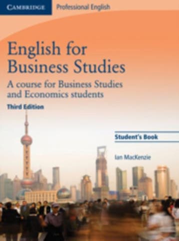 English For Business Studies Students Book 9780521743419, Verzenden, Zo goed als nieuw