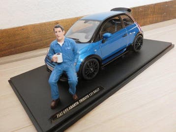 Solido 1:18 - Model sportwagen (2) - Fiat 695 Abarth série, Hobby en Vrije tijd, Nieuw