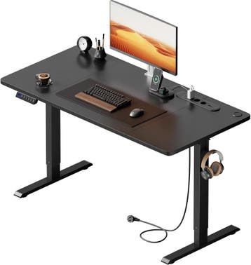 Zit sta bureau - Elektrisch - Verstelbaar - 120x60 cm - Zwar, Verzenden, Zo goed als nieuw