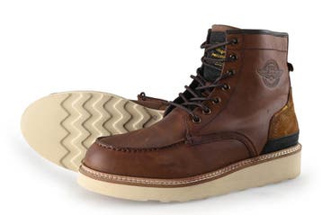 PME Legend Veterboots in maat 42 Cognac, Overige kleuren, Verzenden, Boots, Zo goed als nieuw