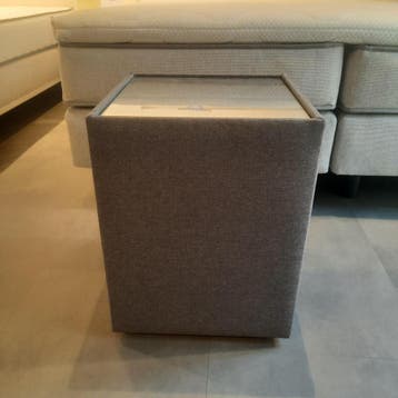 Hocker met glazen plaat, Ophalen, Minder dan 45 cm, Nieuw, Minder dan 55 cm