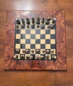 Bordspel - Chess Set - Hout, Antiek en Kunst
