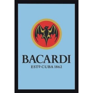 Bacardi spiegel 2, Ophalen of Verzenden