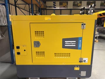 Atlas Copco generatoren, Nieuw en gebruikt