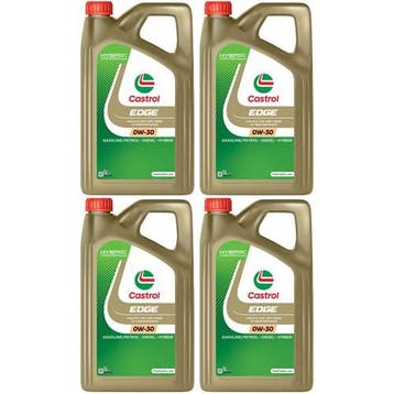 Castrol Aanbieding: 4 X Edge 0W30 5L, Verzenden, Nieuw